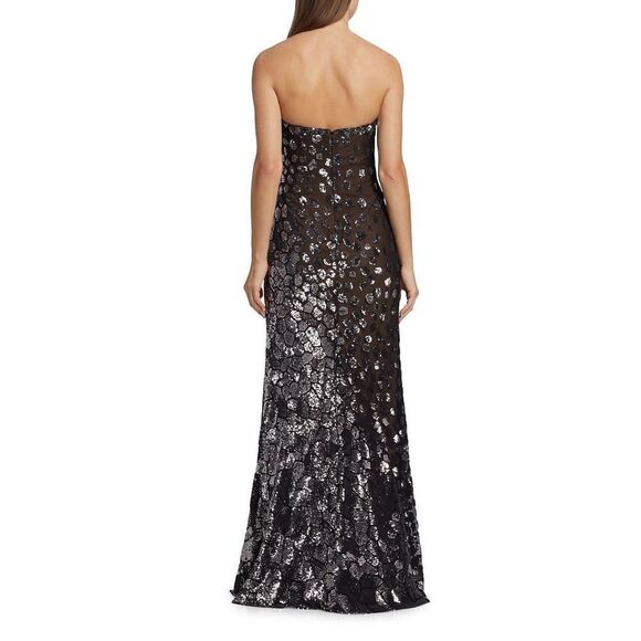 NWT Rene Ruiz Collection Sweetheart Strapless Sequin Gown SIZE 12 $1995 - Picture 4 of 11